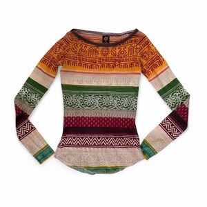 Jean Paul Gaultier Vintage Tribal Top